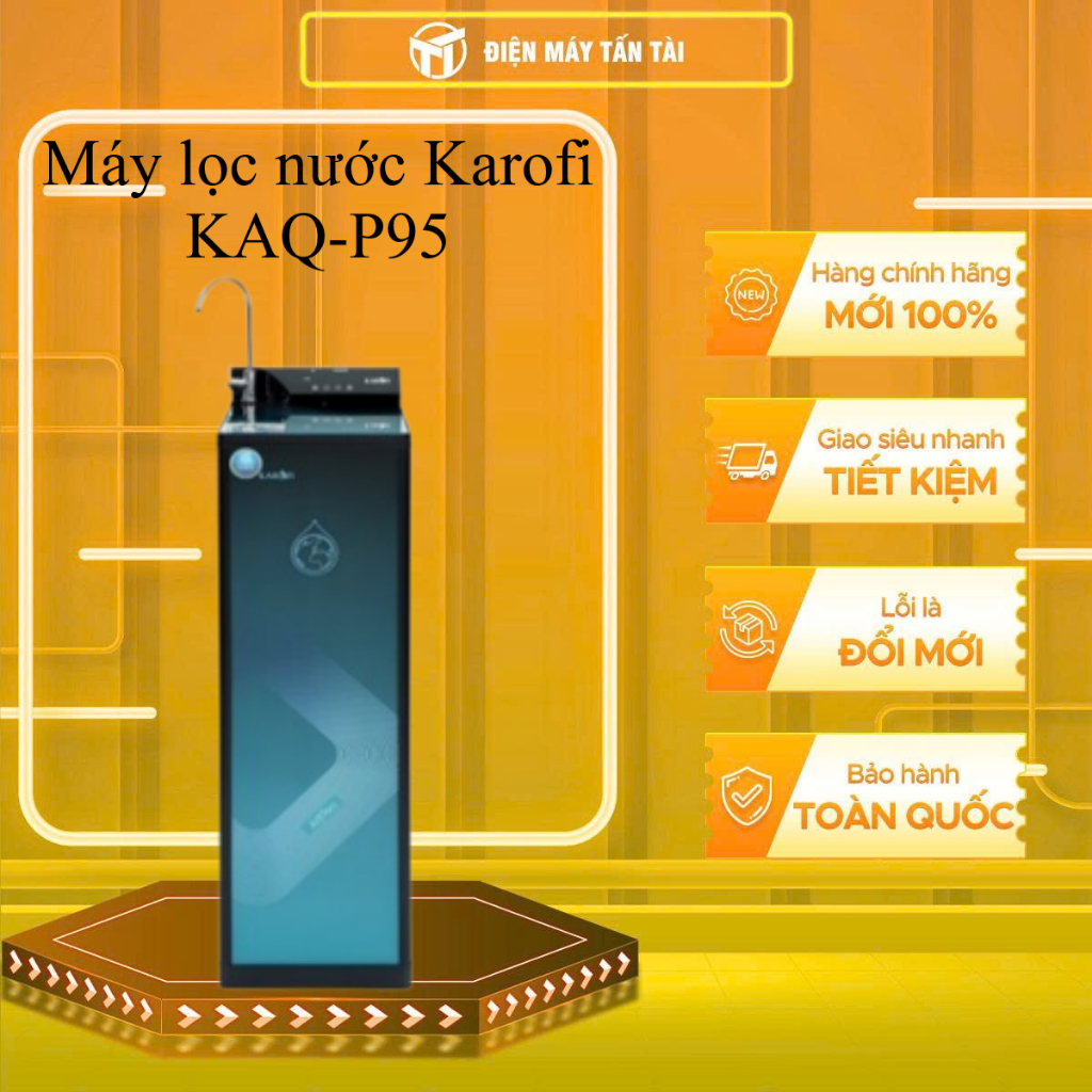 KAQ-P95 - Máy lọc nước Karofi KAQ-P95 - GIAO TOÀN QUỐC