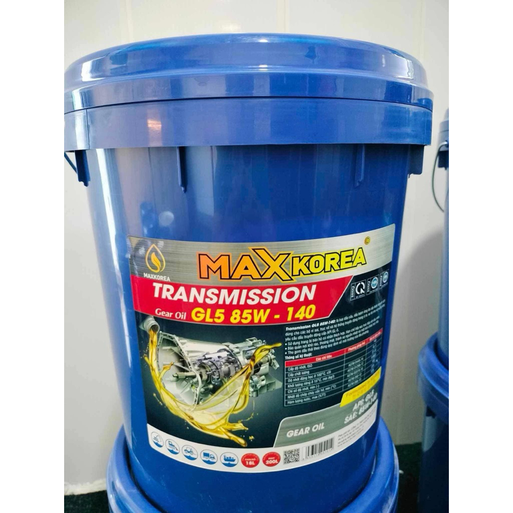 DẦU TRUYỀN ĐỘNG, DẦU CẦU TRANSMISSION GL5 85w140