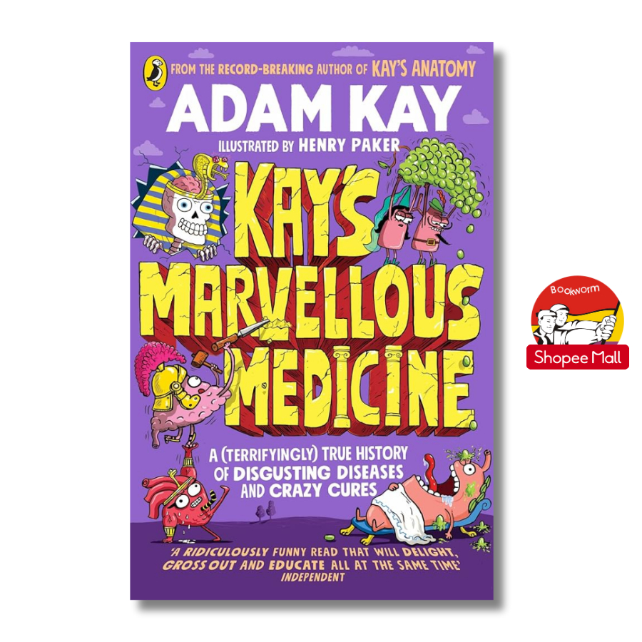 Sách - Kay's Marvellous Medicine by Adam Kay| Science Children’s Book/ Ngoại văn Thiếu nhi Nhập khẩu