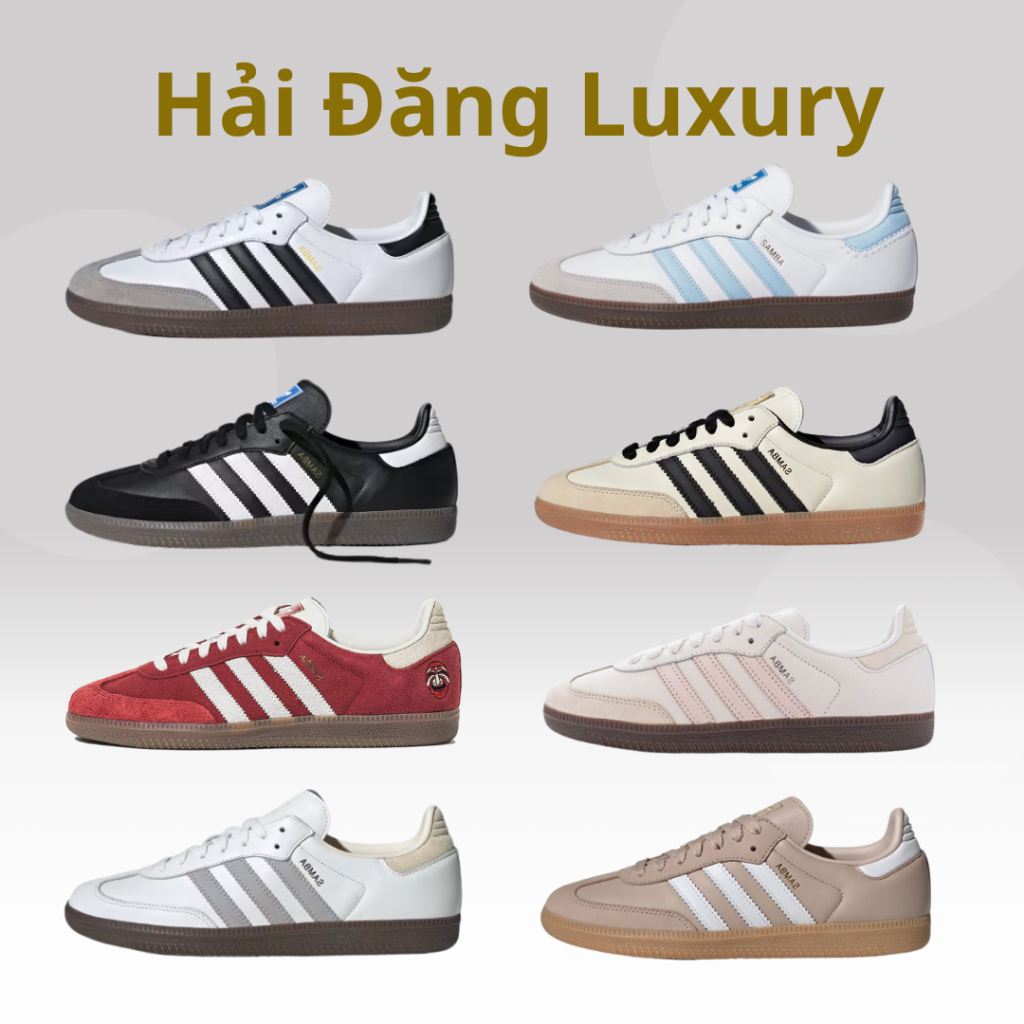 Giày_Sam.ba , giày Sam.ba Classic full màu hot nam nữ full box bill