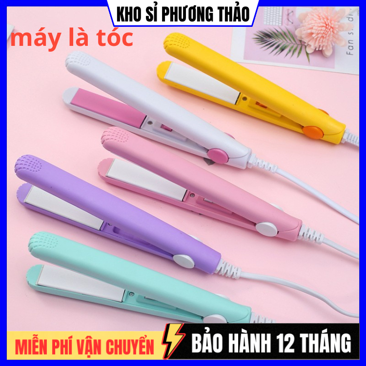 Máy Duỗi Tóc Dập Xù Mini Tặng Kèm Hộp Xịn Xò Sử Dụng Điện Tiện Dụng NHỎ GỌN DỄ DÀNG MANG ĐI DU LỊCH  TẶNG  THÊM STICKE