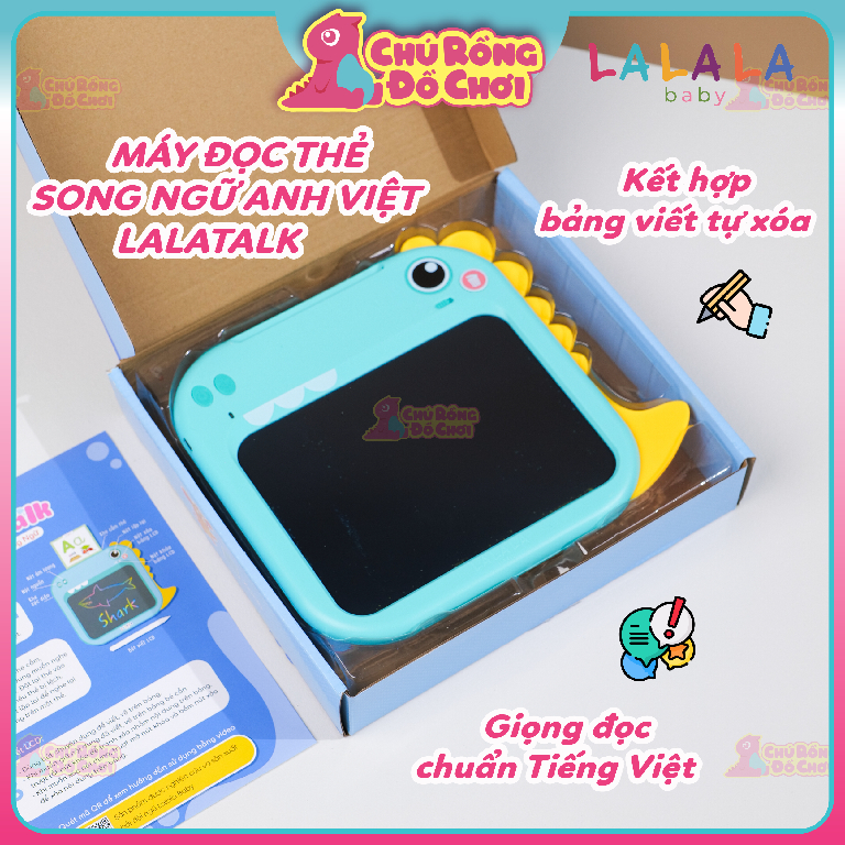 may-doc-the-song-ngu-anh-viet-lalatalk-co-phat-nhac-ket-hop-bang-viet-tu-xoa-thong-minh