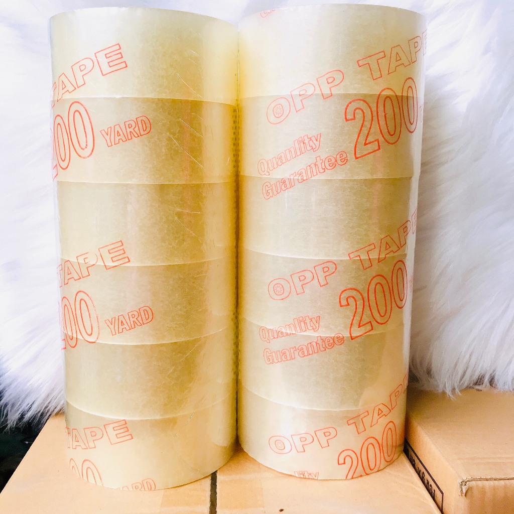 Băng keo trong 100 yard, 200 yard dính chắc, bền bỉ