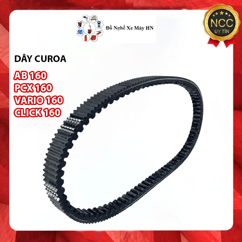 Dây Curoa Xe AB 160, Air Blade 160, Vario 160, Click 160, ADV 160, PCX 160 - K2S Đai Truyền Động Xe 