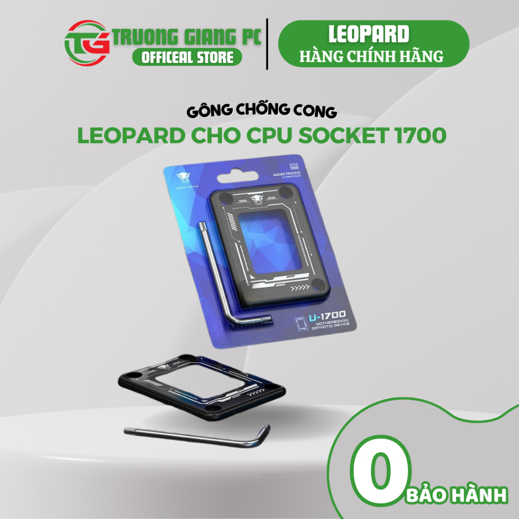 [NEW CHÍNH HÃNG] Gông Chống Cong Leopard Cho Cpu Socket 1700