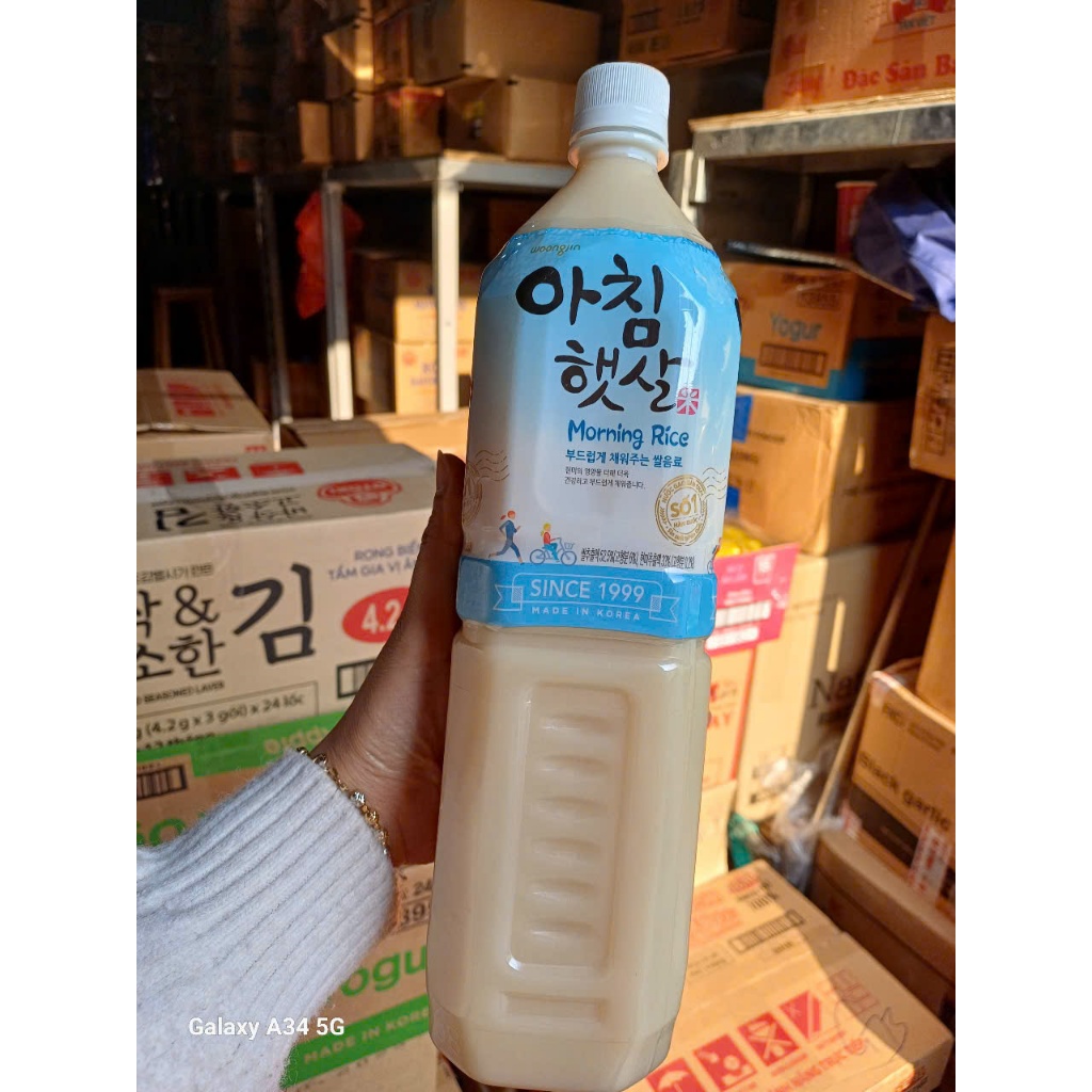 NƯỚC SỮA GẠO HÀN QUỐC WOONGJIN 1.5L