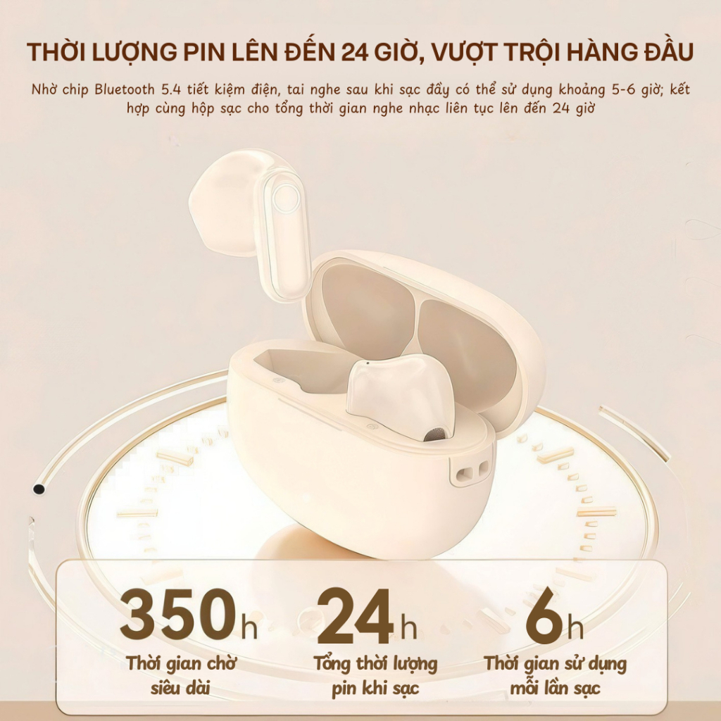 Tai Nghe Bluetooth Z5 TWS Thế Hệ Mới Kèm Mic Chống Ồn, Âm Thanh HIFI, Pin Khỏe Bluetooth 5.4 | BigBuy360 - bigbuy360.vn