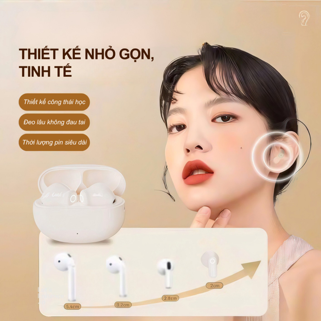 Tai Nghe Bluetooth Z5 TWS Thế Hệ Mới Kèm Mic Chống Ồn, Âm Thanh HIFI, Pin Khỏe Bluetooth 5.4 | BigBuy360 - bigbuy360.vn