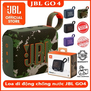 Loa Di Động Bluetooth JBL Go 4 - Hàng Chính Hãng，Ngoài trời, Chống nước,Âm lượng siêu lớn-Bluetooth 5.3