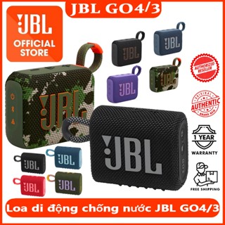 Loa Bluetooth Không Dây JBL Go 4/JBL GO3 Chống Nước và Bụi IP67 - Công Suất 4.2W - Bluetooth 5.3