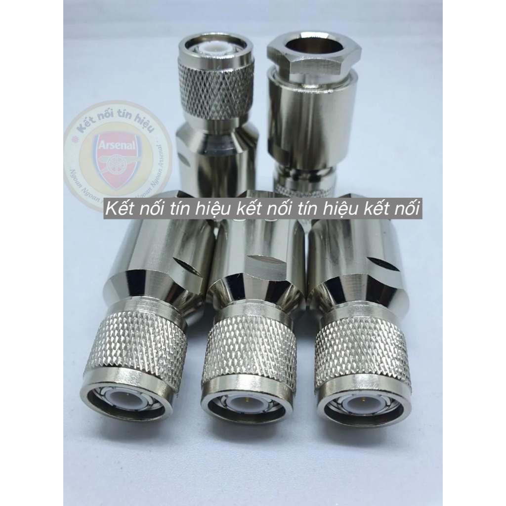 TNC MALE FOR RG8, LMR400, RG213: TNC ĐỰC TNC-J7 nhập khẩu sẵn