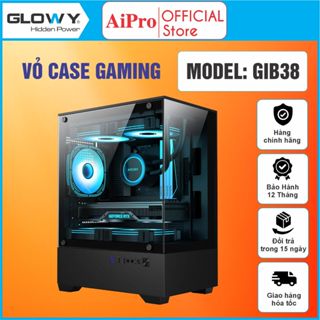 Vỏ CACE Bể Cá Mini, Màu Sắc Đen/Trắng - Thương Hiệu Glowy