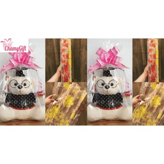 giấy gói quà kèm nơ hỏa tốc
