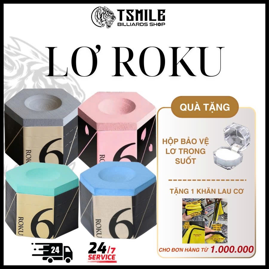 Lơ Kamui Roku Nhiều Màu + Tặng Kèm 1 Hộp Đựng Lơ Trong Suốt