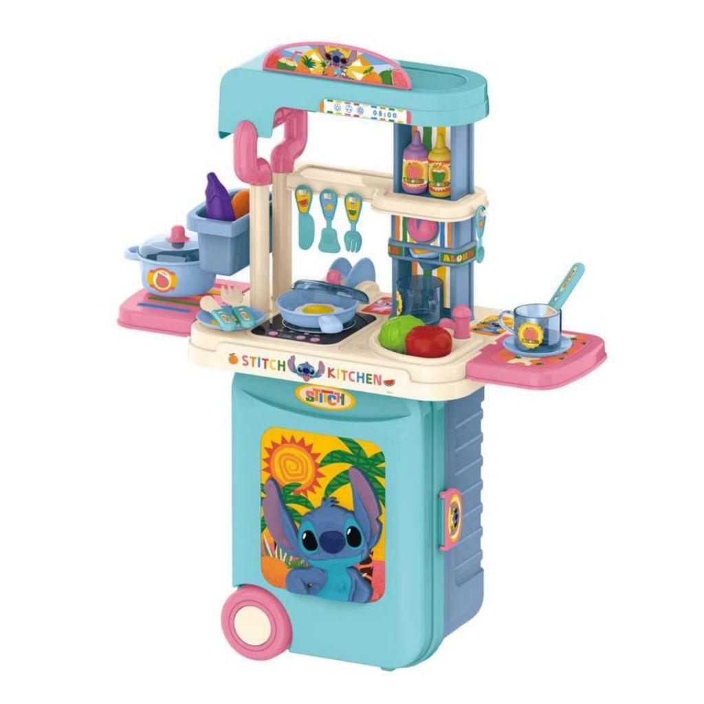 Đồ Chơi Nhà Bếp Dáng Vali 3 Trong 1 Stitch SH10309 MYKINGDOM