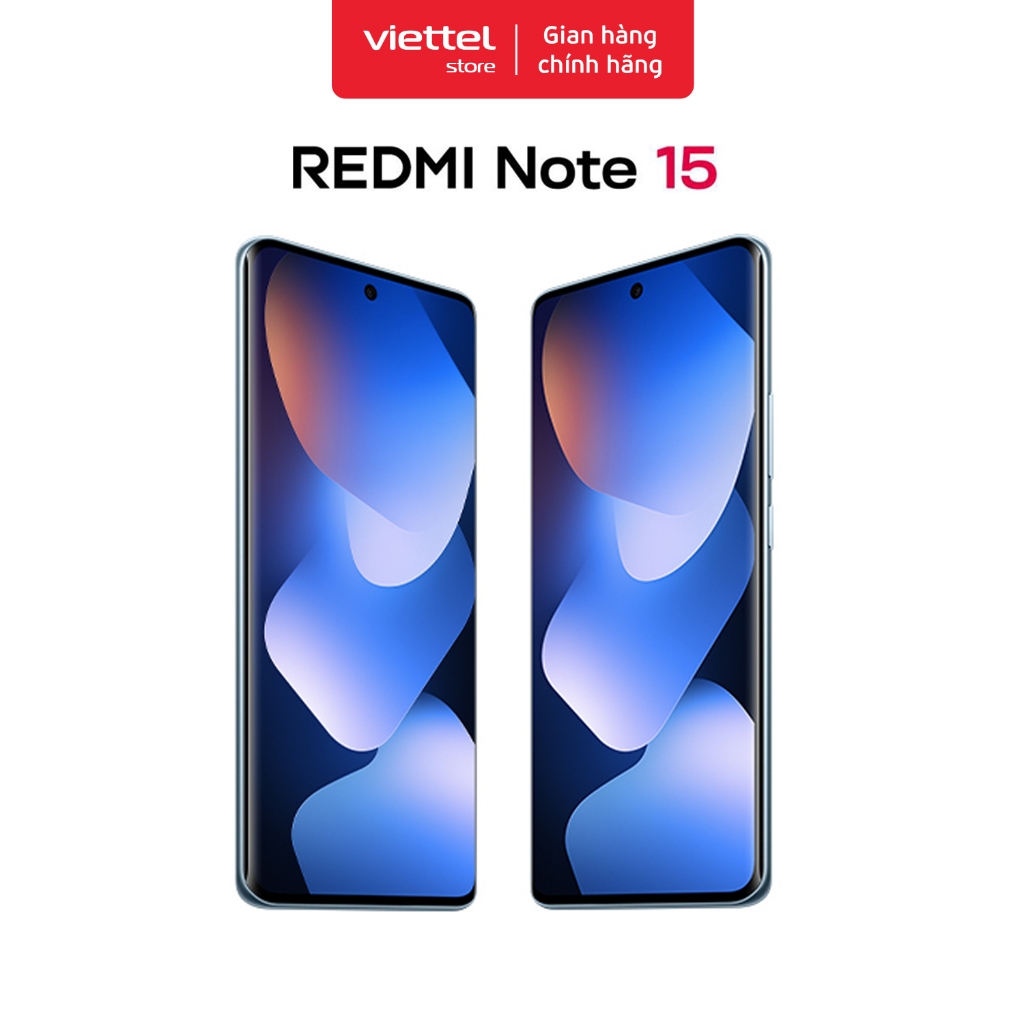 Điện thoại thông minh REDMI Note 15 | 6+128GB | Pin lớn 6000mAh | Màn hình siêu bền | BigBuy360 - bigbuy360.vn