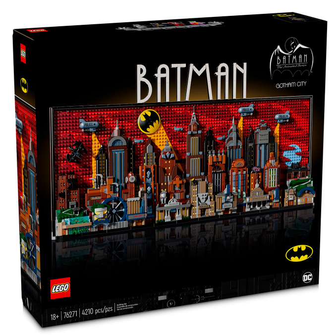 [HAPPY BRICKS] BATMAN 76271 BỨC TRANH THÀNH PHỐ GOTHAM - GOTHAM CITY