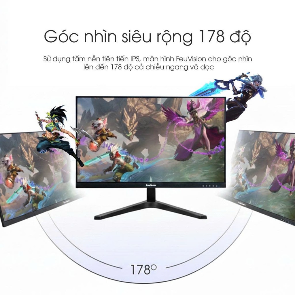 Màn hình máy tính Dahua FeuVision FSID22DFJY 22 inch – VA, 100Hz, viền mỏng, chính hãng, Full VAT | BigBuy360 - bigbuy360.vn