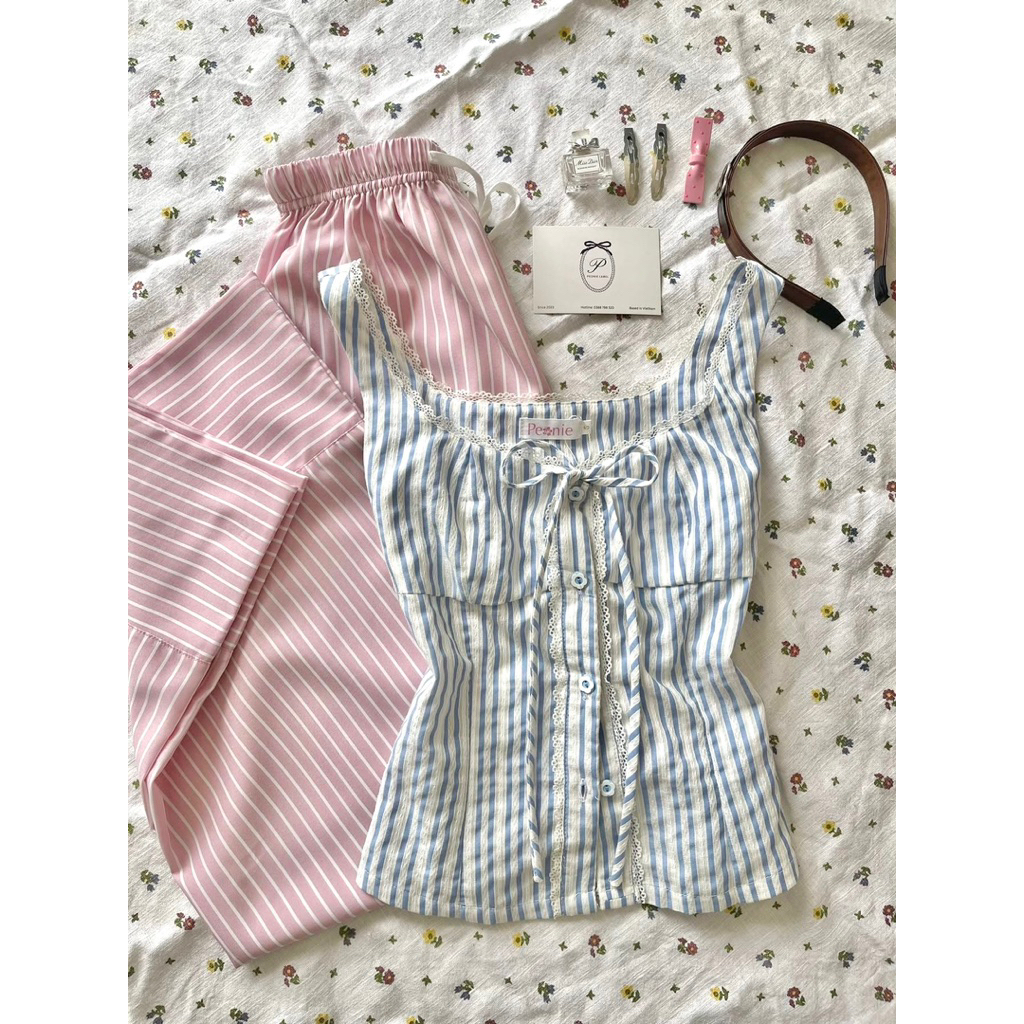 [PEONIE.LABEL] Áo thô boi Plume Top