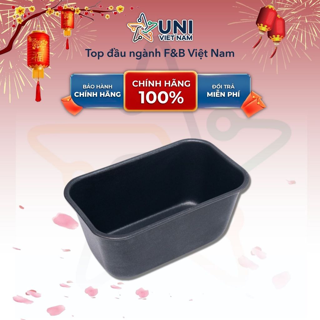 Khuôn loaf chống dính nướng bánh mỳ, bánh ngọt Unibaker MK104