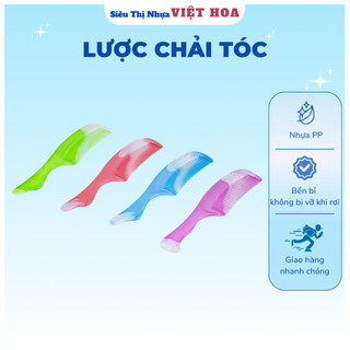 Combo Lược Chải Tóc Tạo Kiểu Tóc Đủ Màu Nhựa Chính Phẩm, Lược Siêu Vĩ Hưng