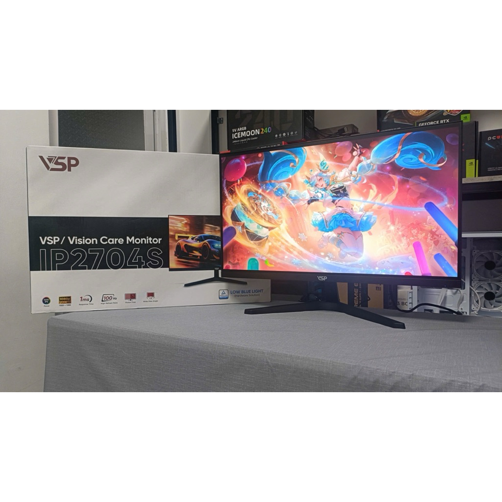 Màn hình VSP IPS IP2704S (27inch / IPS / FHD / 100Hz / 1ms