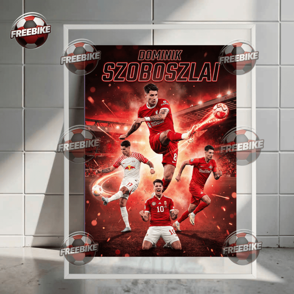 POSTER DOMINIK SZOBOSZLAI KHUNG BẰNG KÍNH PHA LÊ CAO CẤP