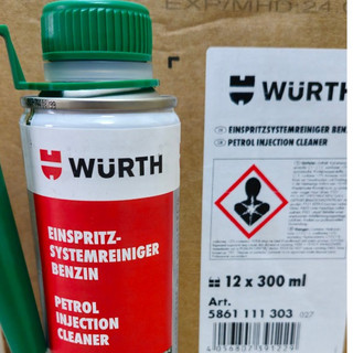 Dung Dịch Đổ Bình Xăng Làm Sạch Béc Xăng Kim Phun Buồng Đốt Würth Injection System Cleaner 300ml