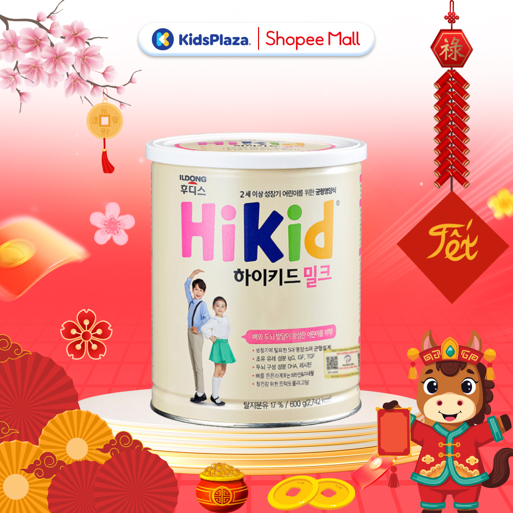 Sữa Hikid Premium/ Socola/ Vani Hàn Quốc