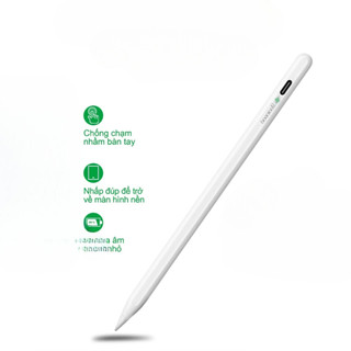 [Top Value] Bút cảm ứng cho máy tính bảng 9 8 7 6th Pro 11 12.9 2018-2023 2018 9.7 Mini 6 Chống Vân Tay