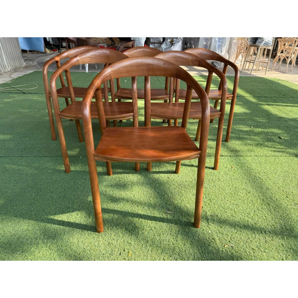 Ghế cafe gỗ chiều cao tổng 70cm ,đến chỗ ngồi 45cm