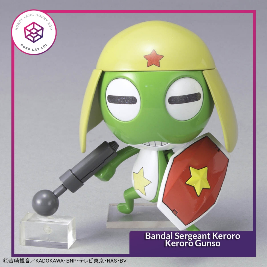 Mô hình Bandai Sergeant Keroro - Keroro Gunso [GDB] [MKB]
