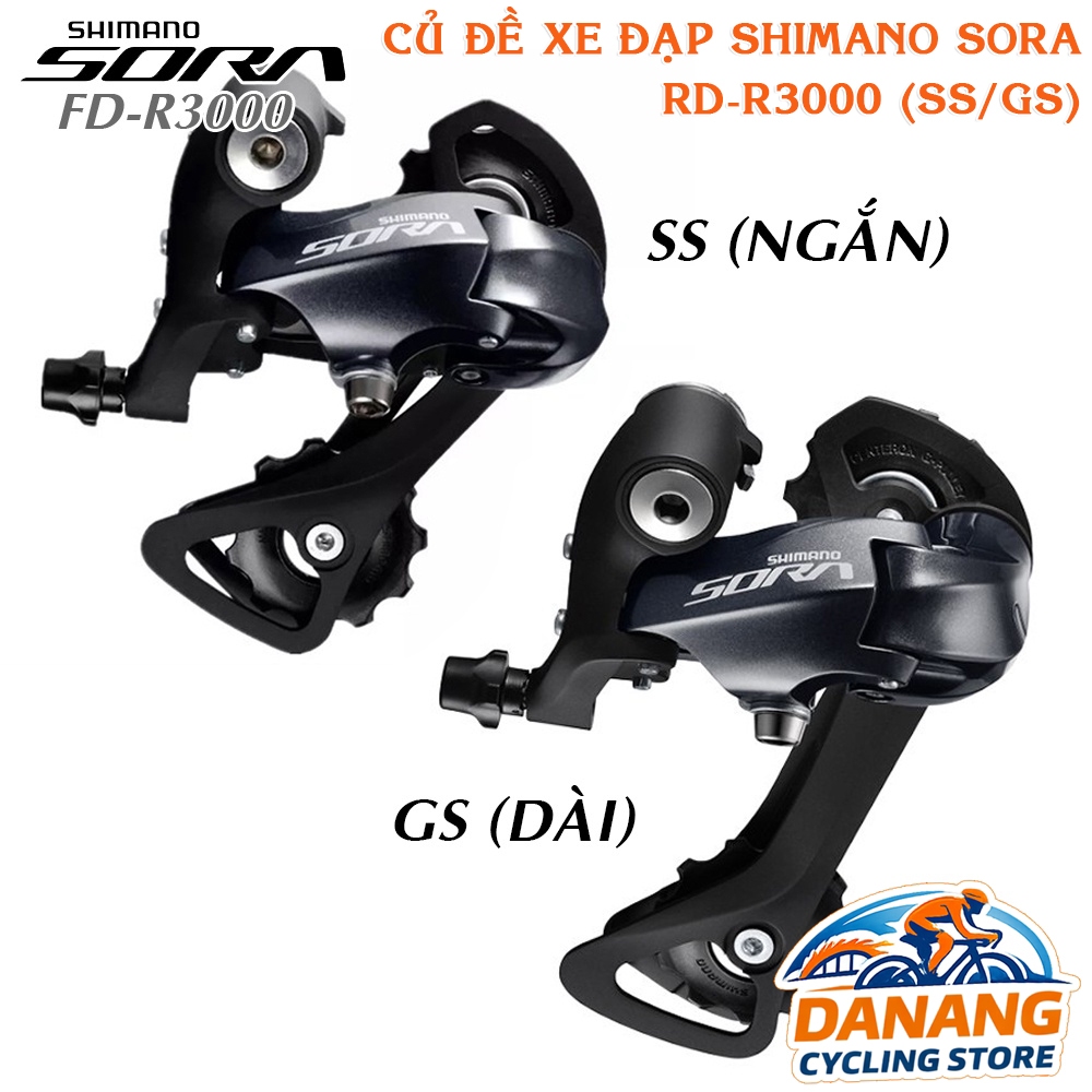 Củ Đề Sau Xe Đạp Shimano Sora RD-R3000 9 Tốc Độ – Chính Hãng