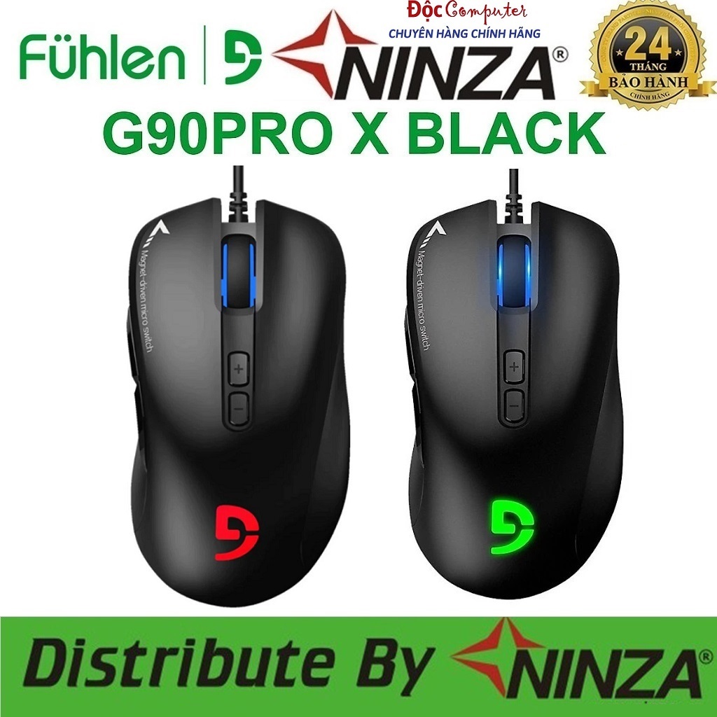 Chuột có dây Gaming Fuhlen G90 ProX ( Bản nâng cấp của Fuhlen G90 Pro ) Chính Hãng Ninza Phân phối