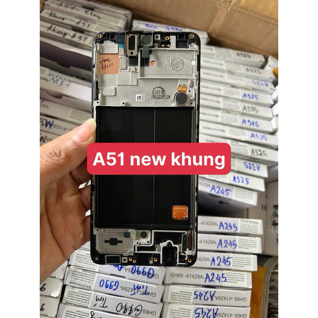 Màn hình Samsung A51 new khung