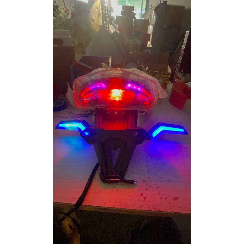 đèn hậu 133 bình lớn 20ah audi 7 màu