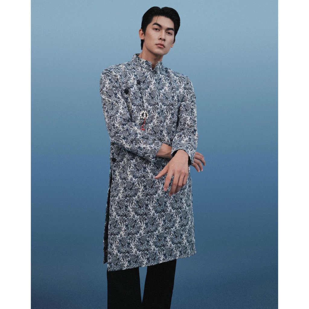 LASOL - AODAI ĐIỆU - ÁO DÀI CÁCH TÂN HOẠ TIẾT