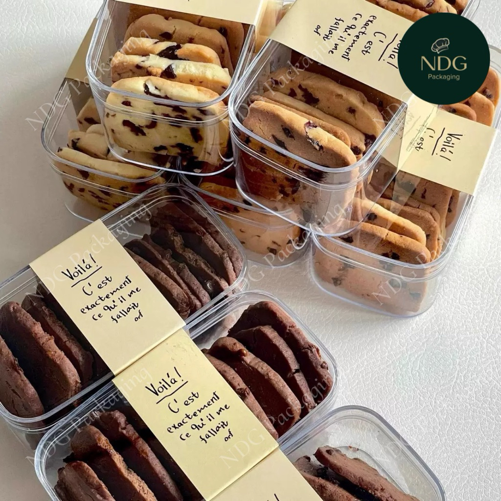 SỈ THÙNG| 200-400 Cốc Nhựa Mica 280ml Đựng Bánh Cookie, Bánh Lạnh, Mousse, Tiramisu, Rau câu [JL001]