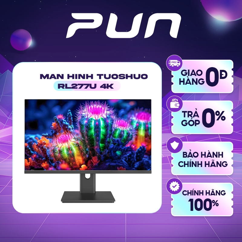 Màn Hình RL277U 27 Inch 4K UHD IPS HDR400 | 95% DCI-P3 | Viền Mỏng 3 Cạnh
