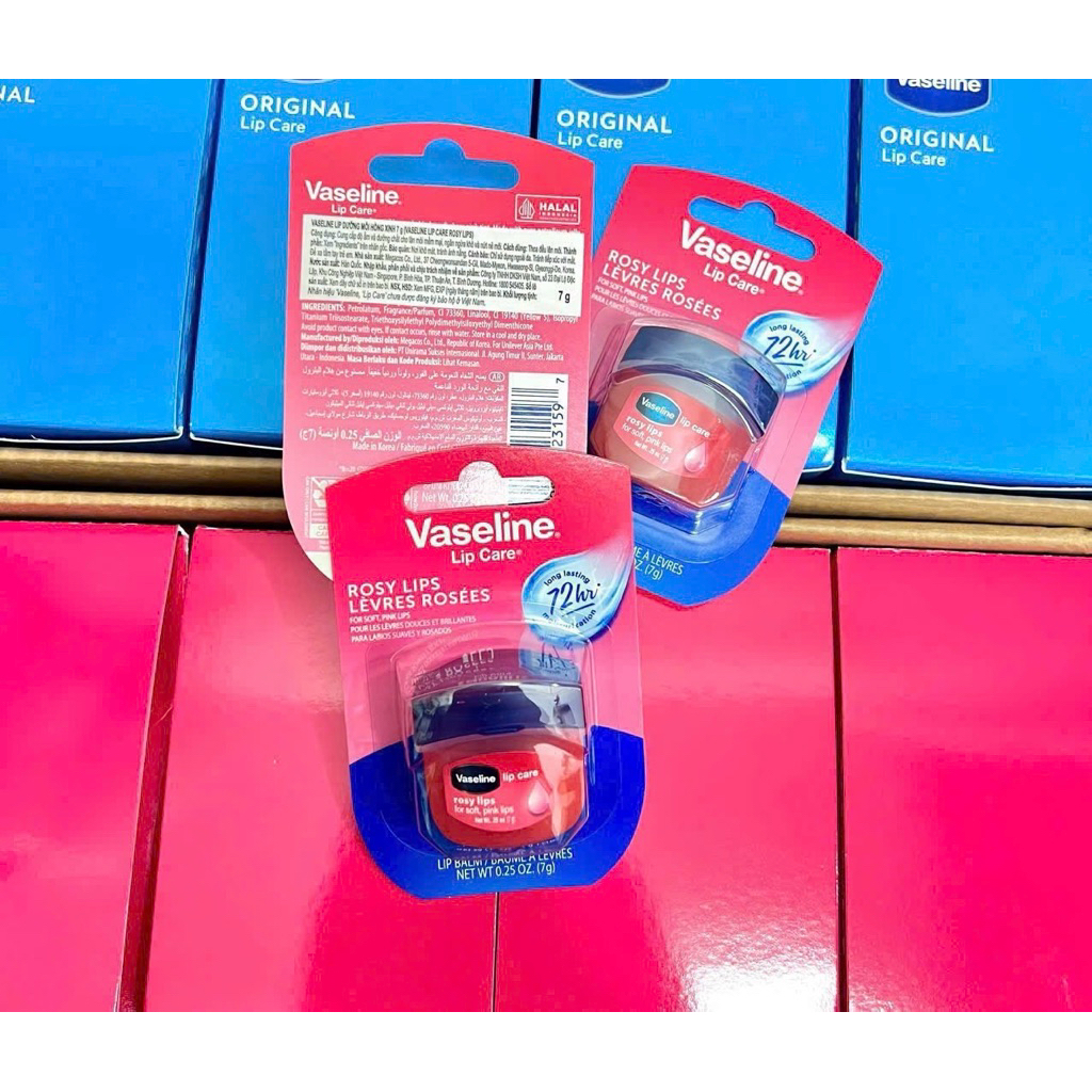 Dưỡng môi Vaseline Lip Therapy Rosy