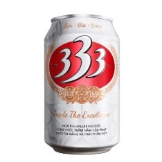 Bia 333 lon 330ml