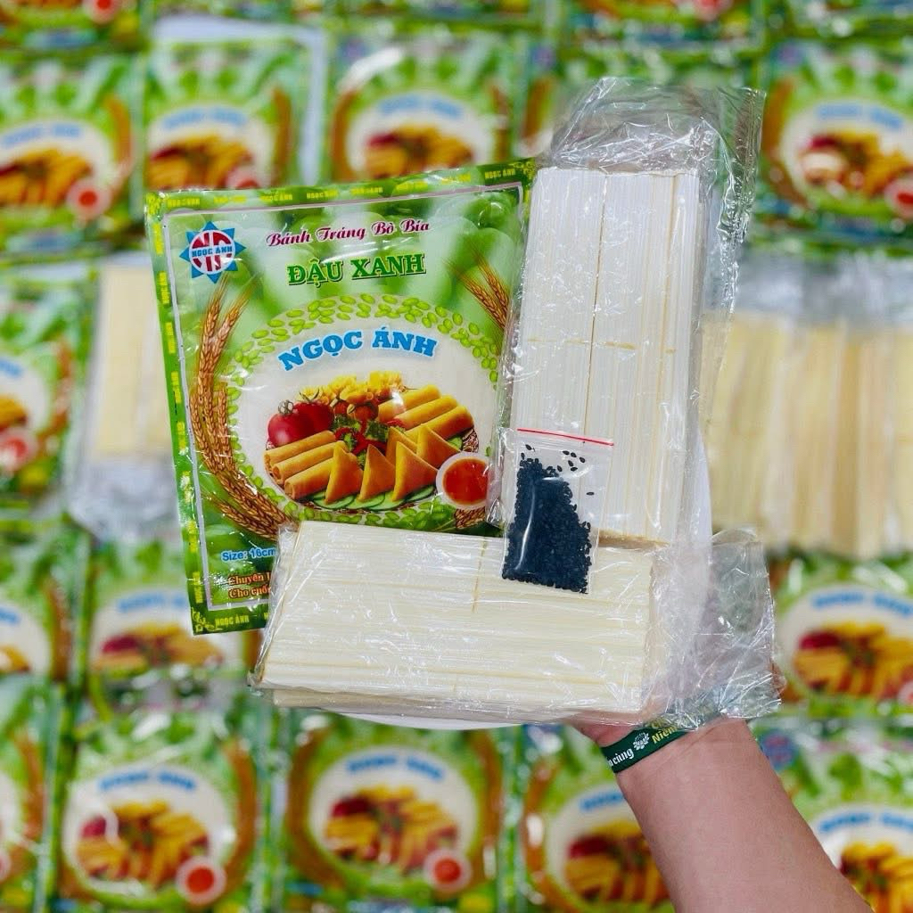 Set Bò Bía Tự Quấn . Có Sẵn Lá Bò Bía, Thanh Đường,Vừng Đen