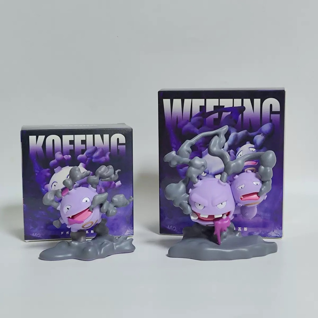 Mô hình Pokemon Weezing và Koffing