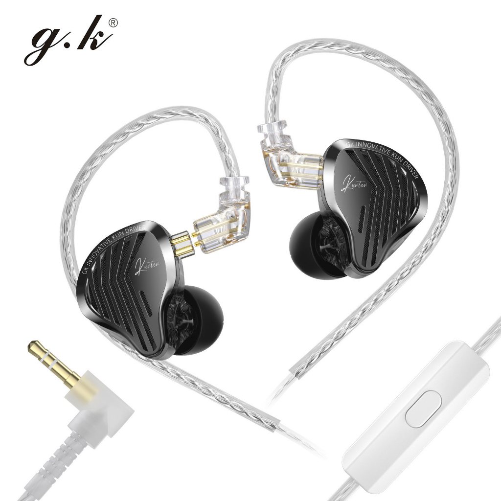 Tai Nghe Gaming GK-KUNTEN In-Ear HiFi Âm Thanh Rộng Định Vị Chuẩn FPS Jack 3.5mm / Type-C | BigBuy360 - bigbuy360.vn