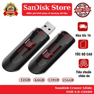 USB 3.0 SanDisk Cruzer Glide CZ600-G35 16GB / 32GB / 64GB / 128GB / 256GB 100MB/s Bảo hành 5 năm