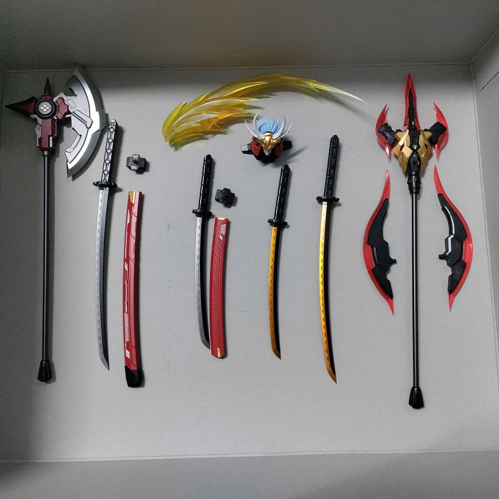mô hình vũ khí phụ kiện gacha moshows takeda shingen 1/100