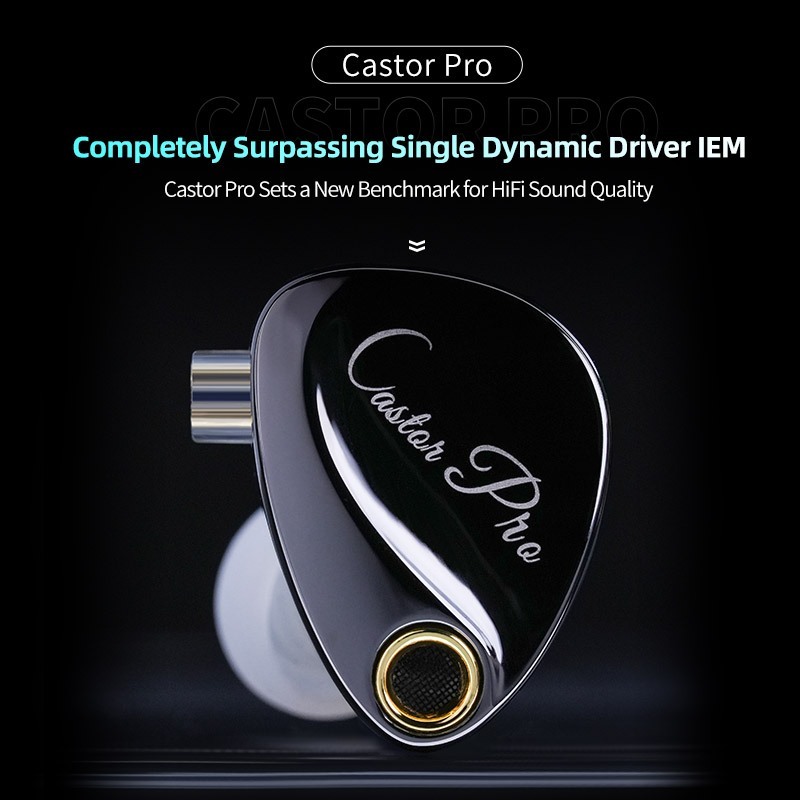 Tai Nghe KZ Castor Pro HiFi Tunable | Dual Dynamic 10mm | 16 Profile Âm Thanh | Có Mic | BigBuy360 - bigbuy360.vn