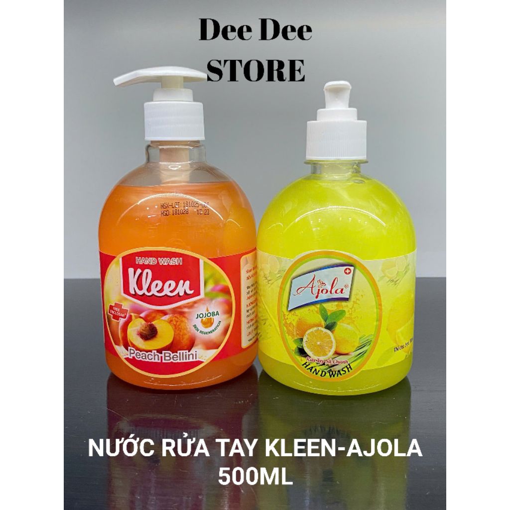 NƯỚC RỬA TAY KLEEN – AJOLA 500ML