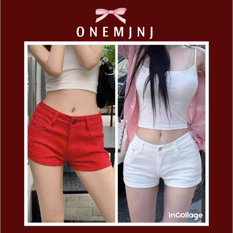 Quần short jean nữ cạp trễ, quần short jean nữ siêu ngắn, (Q TRON) quần short phong cách Mini