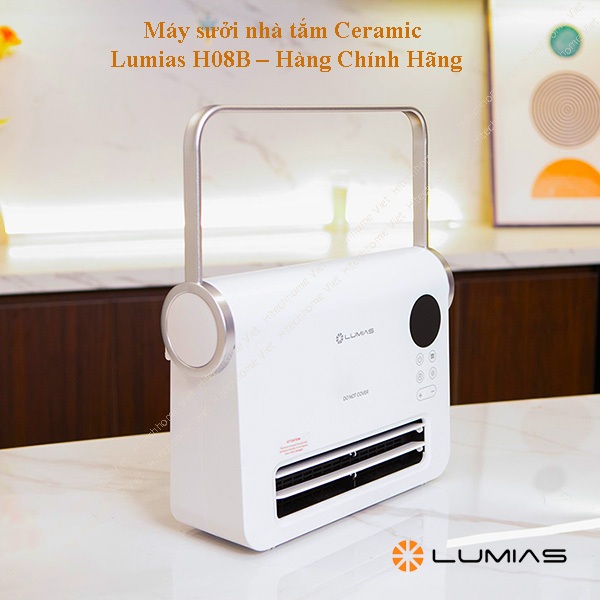 Máy sưởi nhà tắm Ceramic Lumias H08B – Hàng Chính Hãng